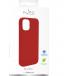 Coque iPhone 13 Icon Silicone Rouge