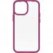 Coque renforcée iPhone 13 mini React Transparente Contour Rose