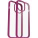 Coque renforcée iPhone 13 Pro Max React Transparente Contour Rose