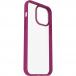 Coque renforcée iPhone 13 Pro Max React Transparente Contour Rose
