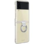 Coque Samsung Galaxy Z Flip 3 Anneau selfie Transparente