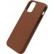 Coque iPhone 13 SKY Simili Cuir Marron