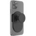 Support PopGrip Magnétique Stand et Selfie Noir