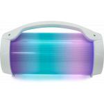 Bluetooth® Speaker Karaoke Party Lite 50W Luminous with Wired micro White