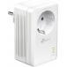 Kit de 2 Adaptateurs CPL AV1000Mbps Prise gigogne + Port Ethernet Gigabit RJ45 Blanc