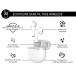 Ecouteurs Play I True Wireless Bouton Blanc + Garantie &agrave; vie