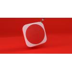 Bluetooth&reg; Speaker Player 1 10W Red and White