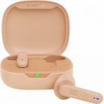 Ecouteurs Wave Flex True Wireless Etanche Bouton Beige