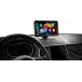 Multimedia car screen 7'' Carplay/Android Auto/MirrorLink with sun visor Dashboard mount Black