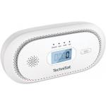 Carbon Monoxide Detector with warning siren White