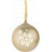 Enceinte Bluetooth&reg; Boule de No&euml;l 3W Or