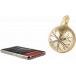 Enceinte Bluetooth&reg; Boule de No&euml;l 3W Or