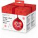 Enceinte Bluetooth&reg; Boule de No&euml;l 3W Rouge