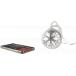 Enceinte Bluetooth&reg; Boule de No&euml;l 3W Argent