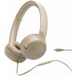 Casque USB C Tune 530C avec Micro Supra-auriculaire Beige