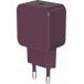 Chargeur USB C 45W PD GaN Bordeaux