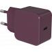 Chargeur USB C 45W PD GaN Bordeaux