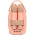 Enceinte Karaok&eacute; Bluetooth&reg; Singy Party 8W avec effets lumineux avec 2 micros sans fil Pink