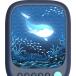 Diffuseur de lumi&egrave;re avec enceinte Bluetooth&reg; Wavy Light 5W Bleu Fonc&eacute;