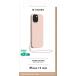 Coque iPhone 13 mini Silicone Strap + Dragonne assortie Rose Nude