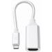 Adaptateur Vid&eacute;o Renforc&eacute; USB C vers HDMI&trade; HiSpeed Ultra HD 4K Blanc + Garantie &agrave; vie