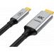 C&acirc;ble Renforc&eacute; Vid&eacute;o HDMI&trade;/USB C 2m High Speed HD 4K M/M Noir + Garantie &agrave; vie