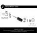 Bluetooth&reg; Receiver SoundWave 3.5mm Jack + 2 in 1 transmitter Black + Lifetime Warranty