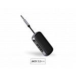 R&eacute;cepteur Bluetooth&reg; SoundWave Jack 3.5mm + Emetteur 2 en 1 Noir + Garantie &agrave; vie