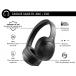 Casque Bluetooth&reg; Immersion ANC + ENC Pliable avec Micro Supra-auriculaire Noir + Garantie &agrave; vie