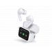 Ecouteurs Play Touch XL Pro True Wireless ANC + ENC Ecran tactile 1.65" Intra-auriculaire Blanc + Garantie &agrave; vie