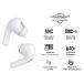 Play Touch XL Pro True Wireless Earphones ANC + ENC 1.65" Touch Screen In-Ear White + Lifetime Warranty