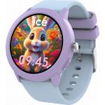 Smart Watch ICE SMART Junior RD 3.0 Find My Round Silicone Strap Purple soft blue