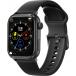 Montre connect&eacute;e ICE SMART 2.0 Rectangulaire Bracelet Silicone Noir