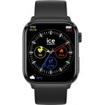 Montre connect&eacute;e ICE SMART 2.0 Rectangulaire Bracelet Silicone Noir