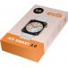 Montre connect&eacute;e ICE SMART 2.0 Rectangulaire Bracelet Silicone Rose gold / Blanc