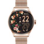 Montre connect&eacute;e ICE SMART 2.0 Ronde Bracelet Milanaise Rose Gold