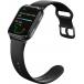 Montre connect&eacute;e ICE FIT 1.78 Rectangulaire Bracelet Silicone Noir