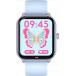 Montre connect&eacute;e ICE SMART Junior 3.0 Rectangulaire Bracelet Silicone Violet / Bleu