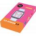 Montre connect&eacute;e ICE SMART Junior 3.0 Rectangulaire Bracelet Silicone Violet / Bleu