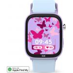 Montre connect&eacute;e ICE SMART Junior 3.0 Find My Rectangulaire Bracelet Silicone Violet / Bleu