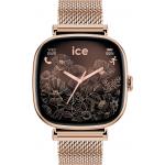 Montre connect&eacute;e ICE SMART 2.0 Carr&eacute;e Bracelet Milanaise Rose Gold