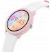 Montre connect&eacute;e ICE SMART Junior RD 3.0 Amoled Ronde Bracelet Silicone Rose / Blanc