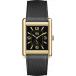 Montre connect&eacute;e ICE SMART TK 2.0 Rectangulaire Bracelet Cuir Or Grain Noir