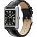 Montre connect&eacute;e ICE SMART TK 2.0 Rectangulaire Bracelet Cuir Argent Croco Noir