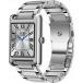 Montre connect&eacute;e ICE SMART TK 2.0 Rectangulaire Bracelet Acier inoxydable Argent m&eacute;tal