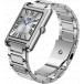 Montre connect&eacute;e ICE SMART TK 2.0 Rectangulaire Bracelet Acier inoxydable Argent m&eacute;tal