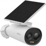 Cam&eacute;ra connect&eacute;e Cell 3C Quad HD 3MP avec panneau solaire Ext&eacute;rieure Blanche