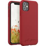 Coque iPhone 11 Natura Eco-con&ccedil;ue Rouge