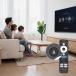 Adaptateur Smart TV LEAP NOVA Google TV 4K avec IA et Dolby Vision Noir