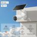 Kit Panneau Solaire + Cam&eacute;ra Tapo TC82 2K 3MP Ext&eacute;rieure Blanche